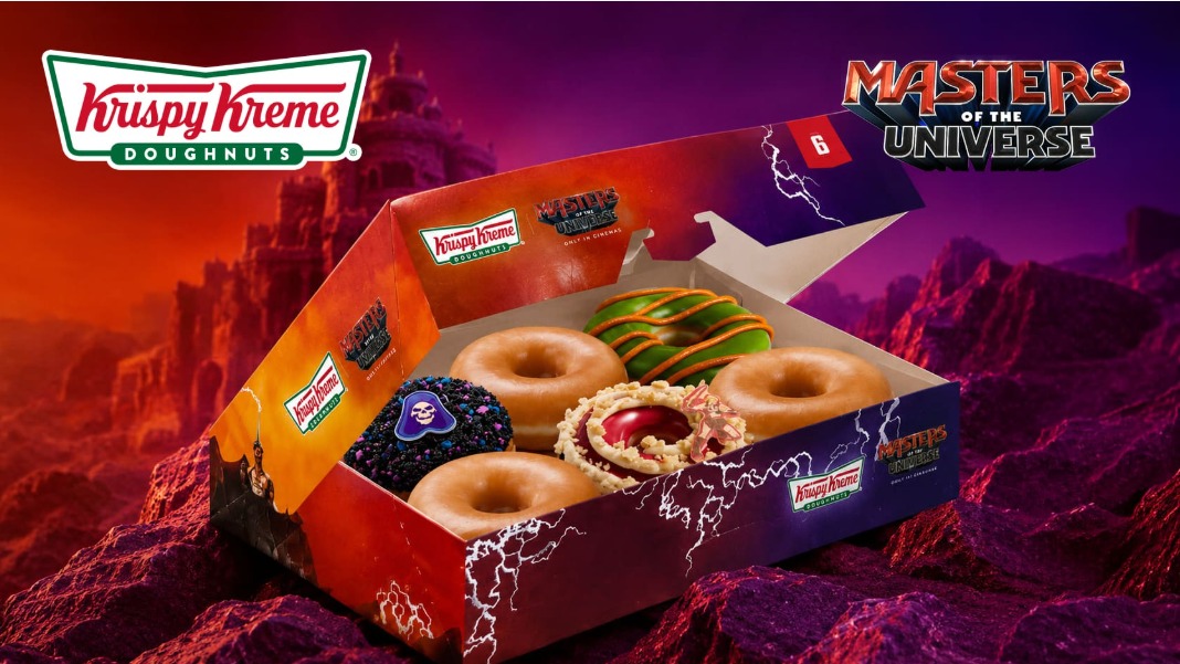 Pelos poderes de Grayskull: Krispy Kreme lança donuts inspirados em Mestres do Universo